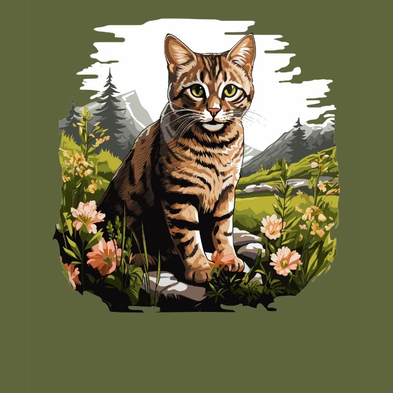 Tabby Kätzchen Tabby Katze