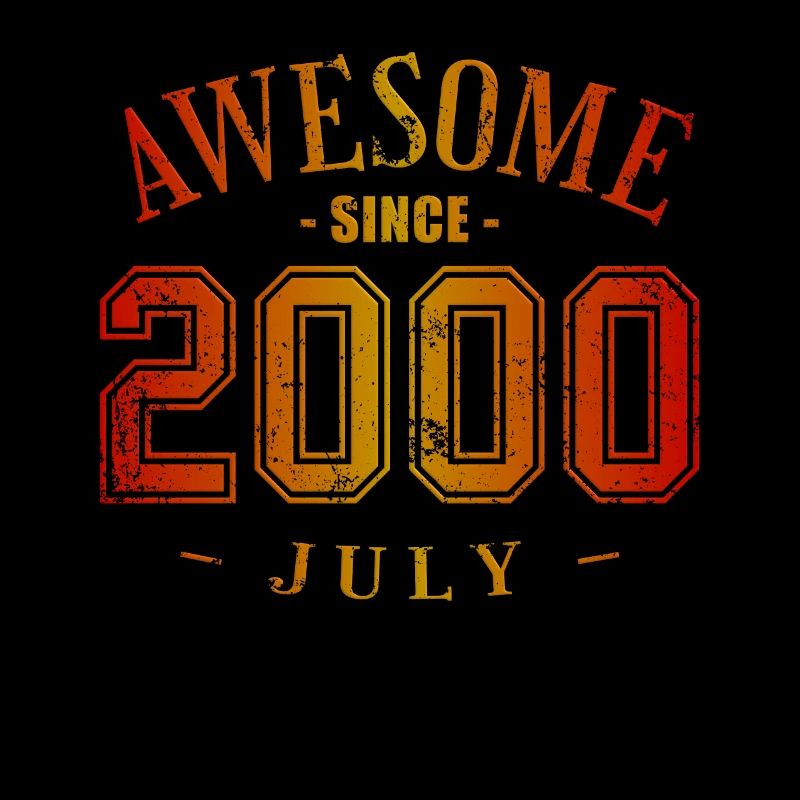 July 2000 - Birthday in July Awesome
