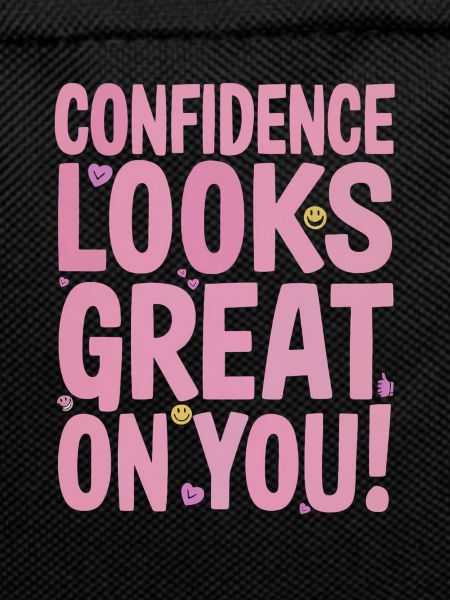 Self-confidence suits you very well