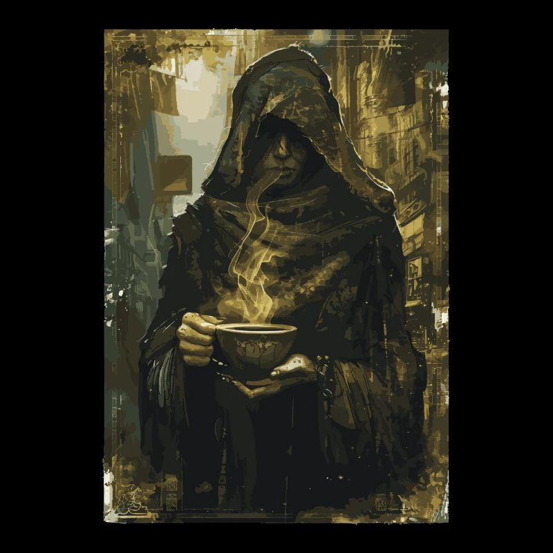 The Coffee Drinker Tarot