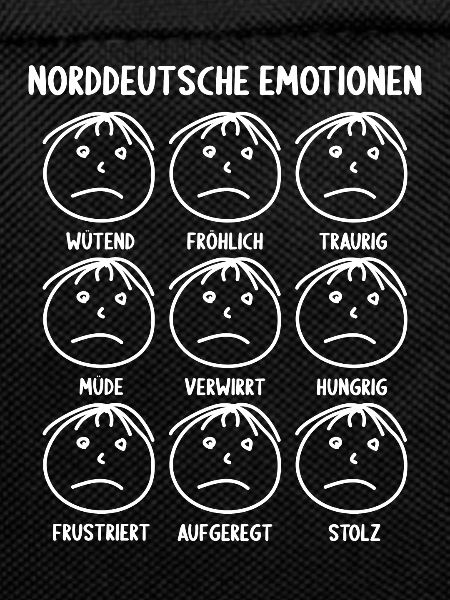 North German emotions