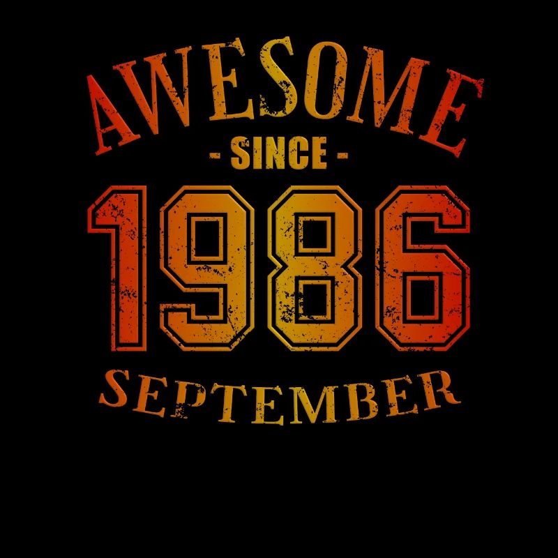 Septembre 1986 - Anniversaire de septembre