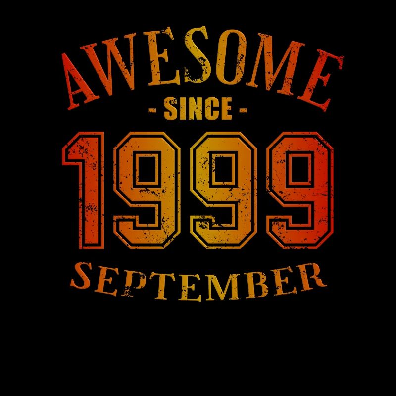 September 1999 - Birthday in September Awesome