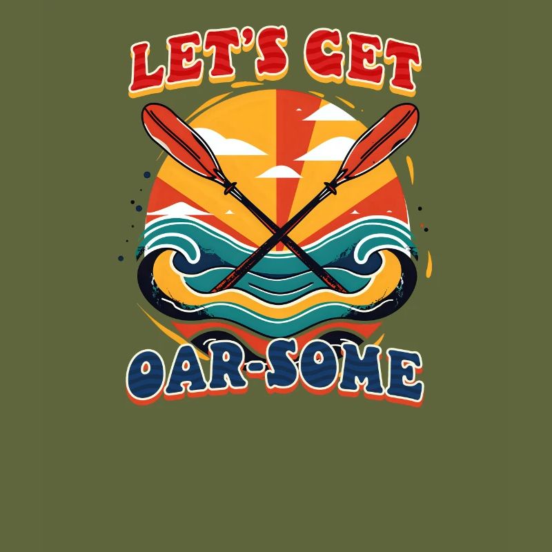 Kayaking Let’s Get Oar-some