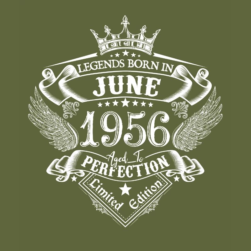 Juni 1956 Geburtstag Juni 1956 Juni Geschenk