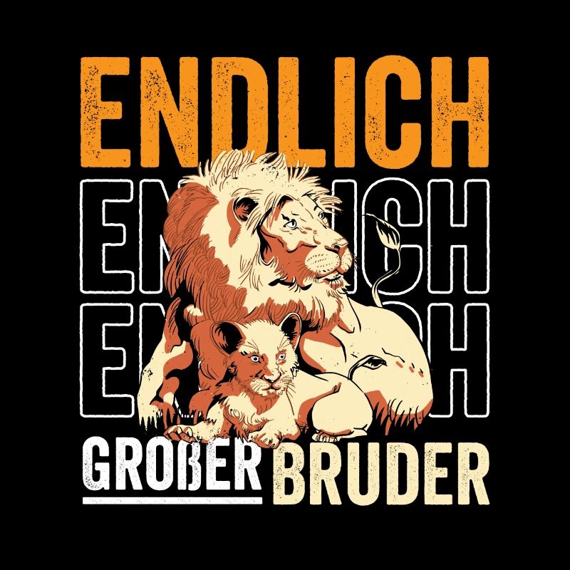 Kinder Großer Bruder Löwe