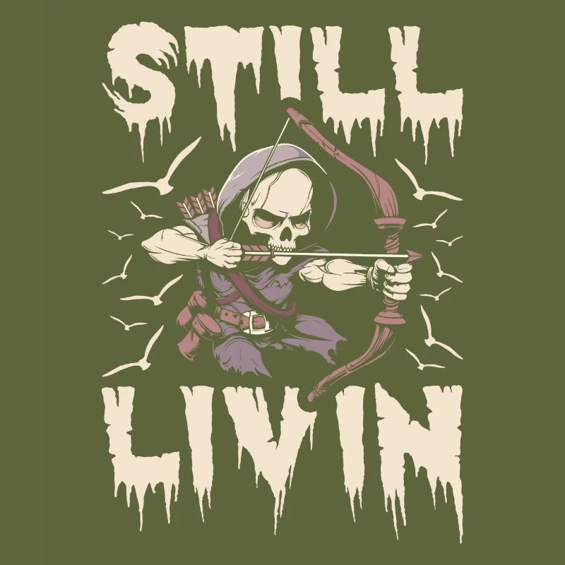 Bogenjagd Bogenjäger Skelett