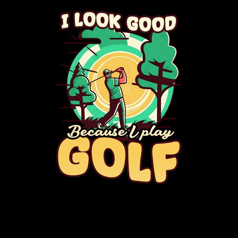 Golfing Look Good Because Play
