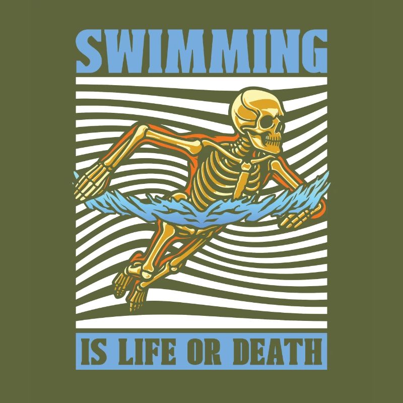 Swimming Float Skeleton