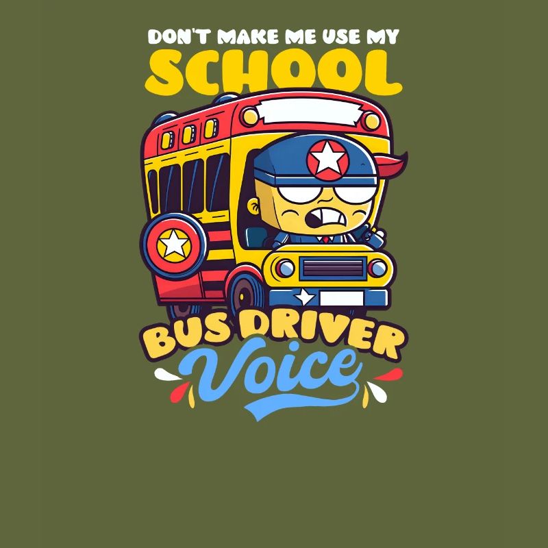 Bus Driver Use School Bus Driver Voice