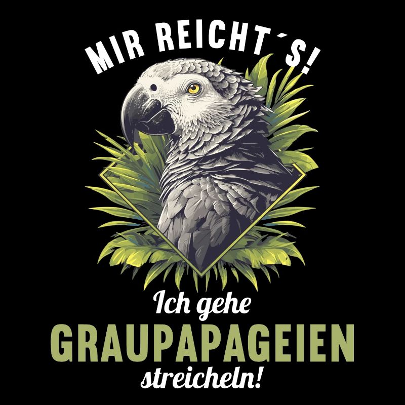 African grey parrots