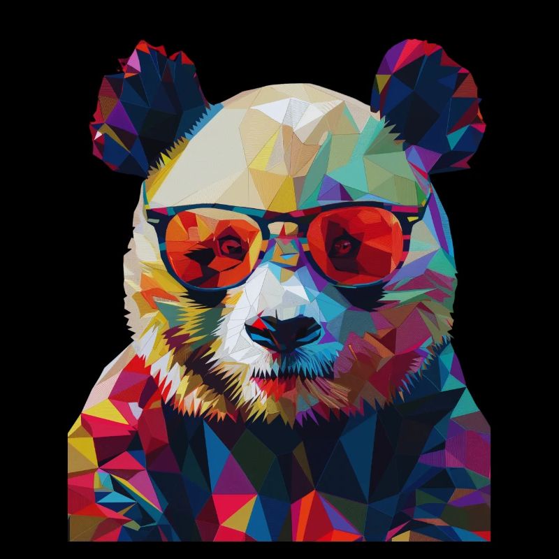 Geometric Panda 1
