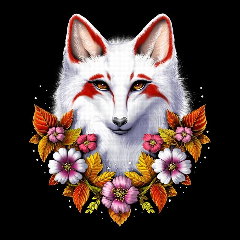 Japanese Kitsune Fox