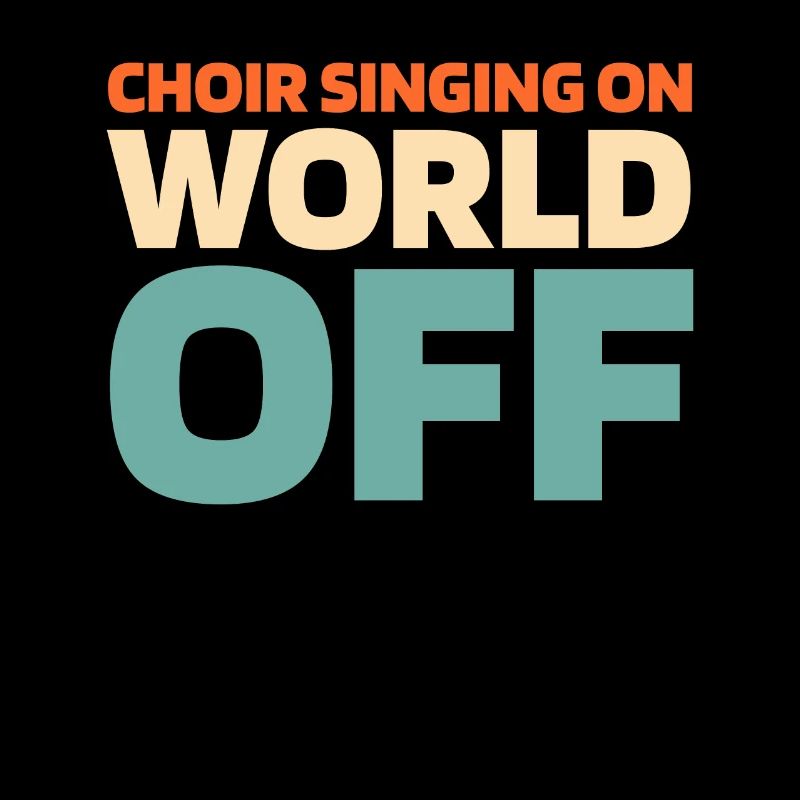Choir Singer Choir Singing On World Off