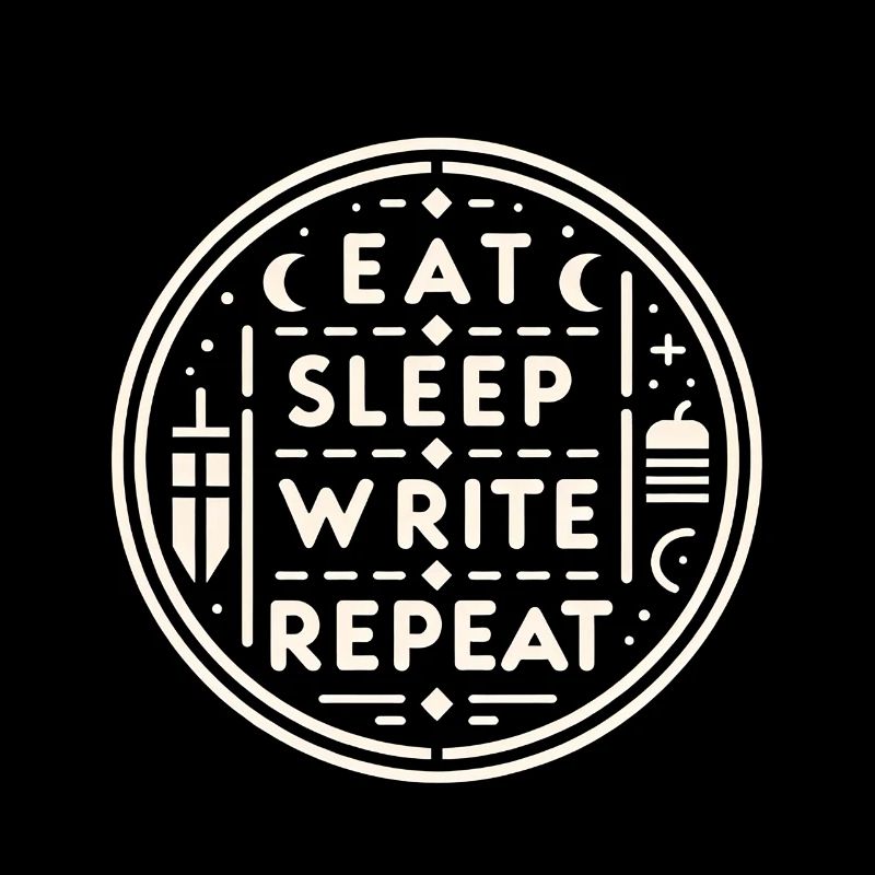 Eat Sleep Write Repeat 7