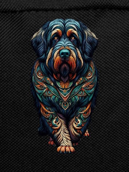 Mandala Art Briard Briards