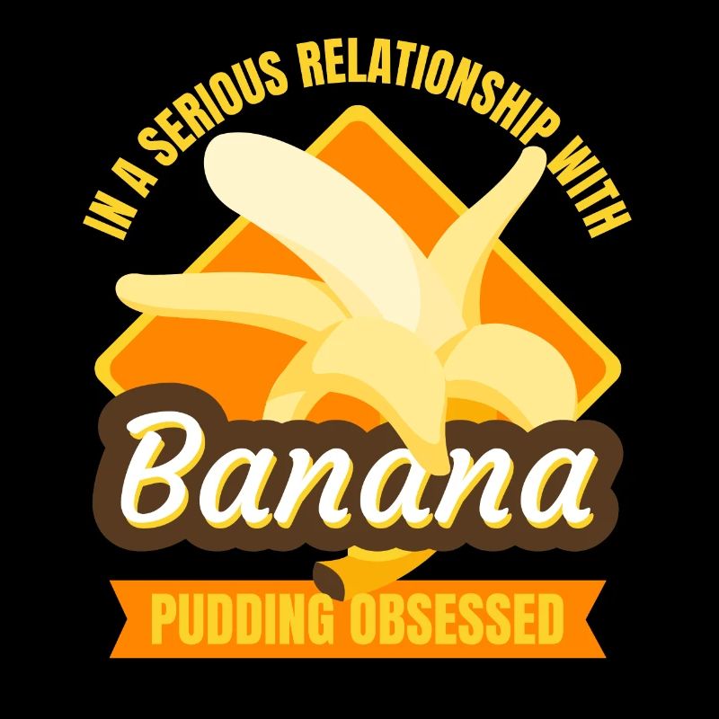 Dans une relation sérieuse avec le pudding à la banane