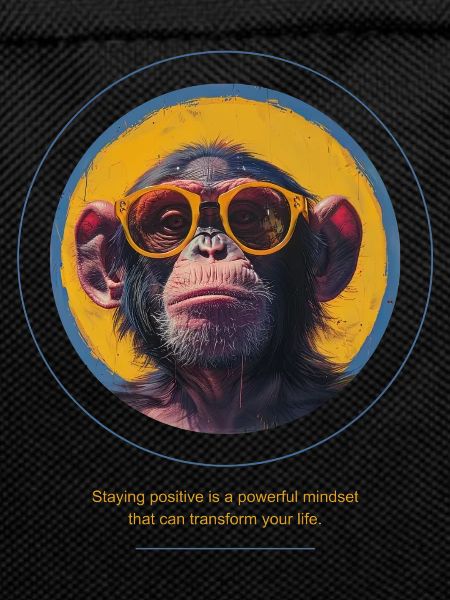 Monkey Sunglasses Cool Saying