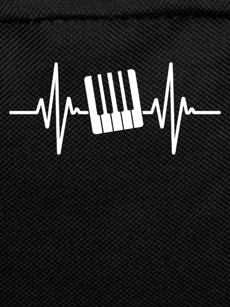 Keyboard Heartbeat Music Lovers