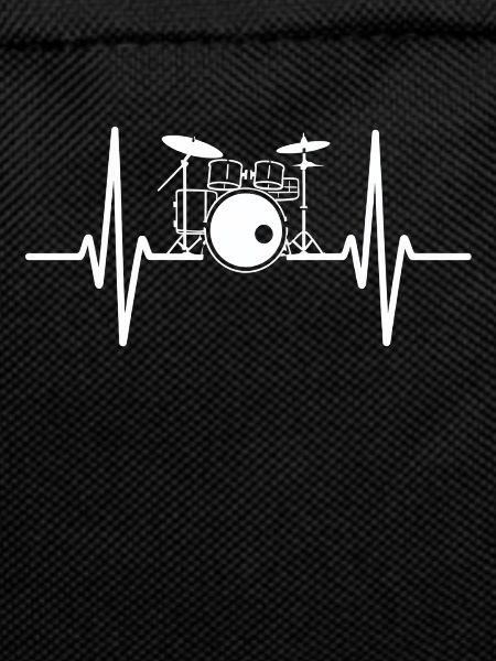 Drums Heartbeat ECG Drumset Music