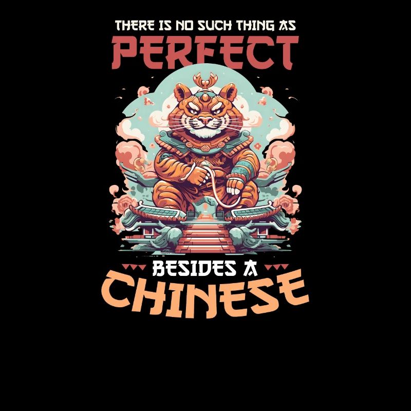 Chinesisch Nichts Perfektes außer Chinesisch