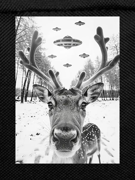 Ufo Selfie Reindeer