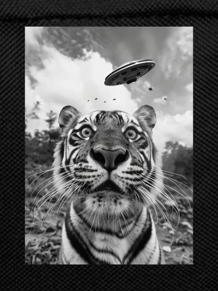 Ufo Selfie Tiger