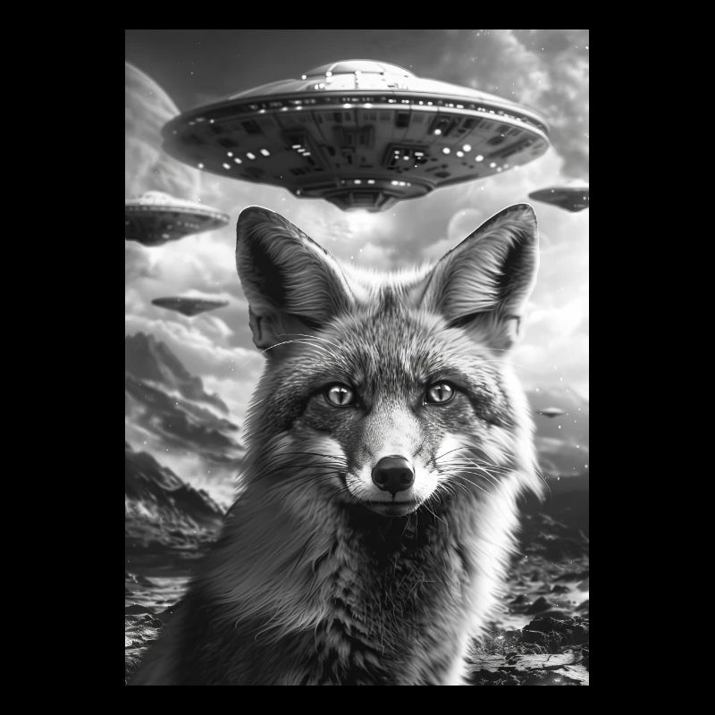 Ufo Selfie Fuchs