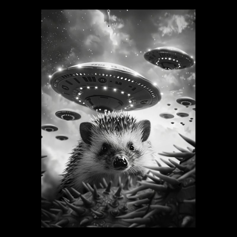 Ufo Selfie Igel