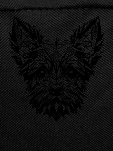 Geometric Line Art Affenpinscher Affen