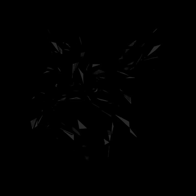 Geometric Line Art Affenpinscher Affen