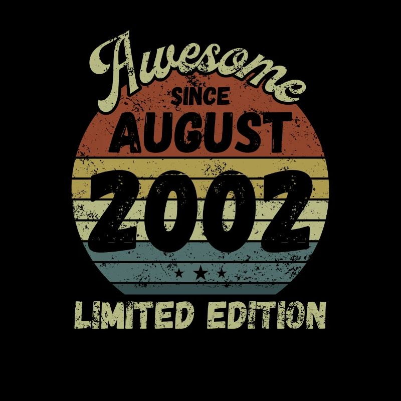 Awesome since August 2002 - Birthday