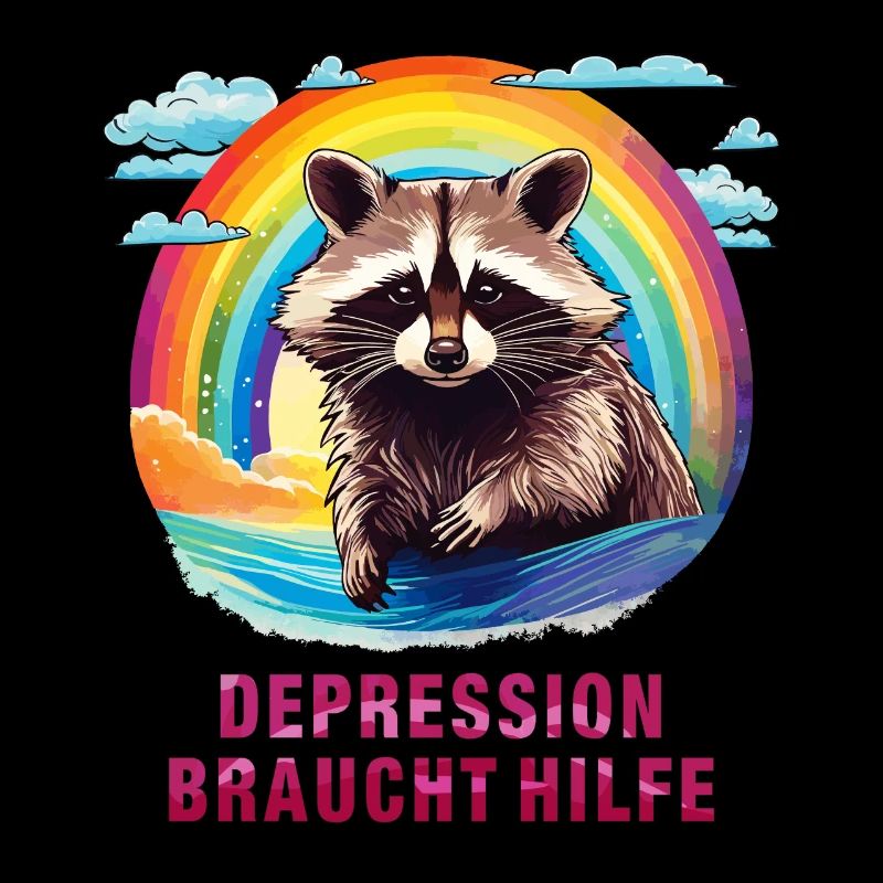 RACCOON DEPRESSION NEEDS HELP