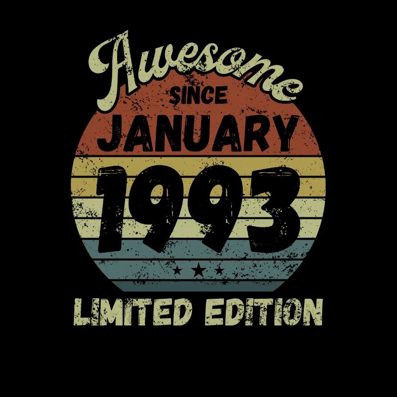 Awesome since January 1993 - Birthday