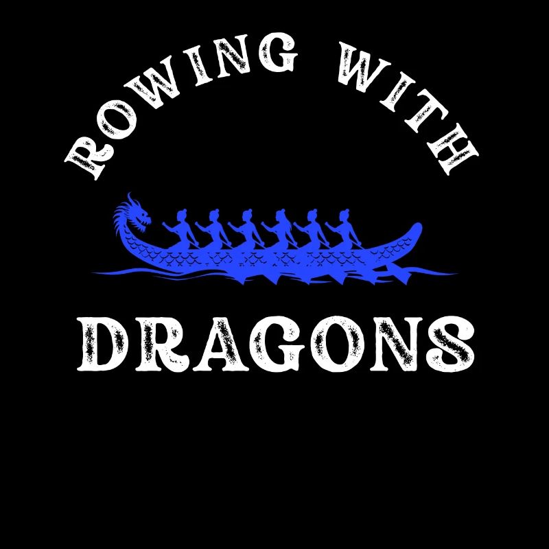 Rudern mit Drachen Drachenboot
