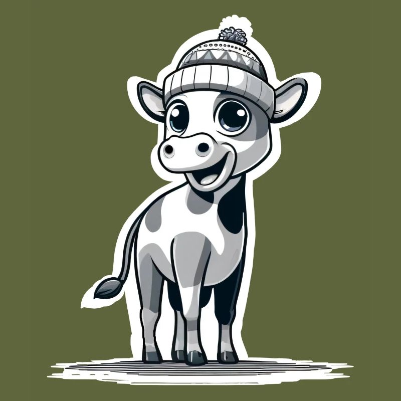 Calf with cap bk
