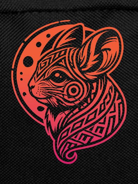 Chinchilla Tribal Moon Phases