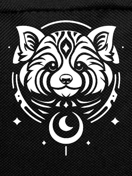 Red Panda Tribal Moon Phases
