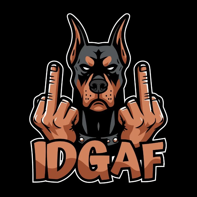 Doberman Idgaf