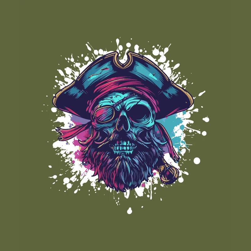 Pirate Skull Captain
