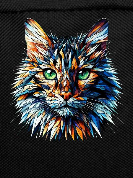 Polygon Art Bengal Cat