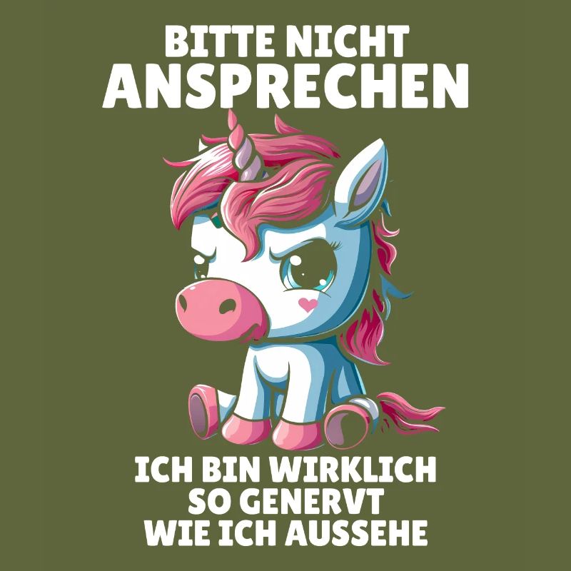 Bitte nicht ansprechen ich bin wirklich so genervt