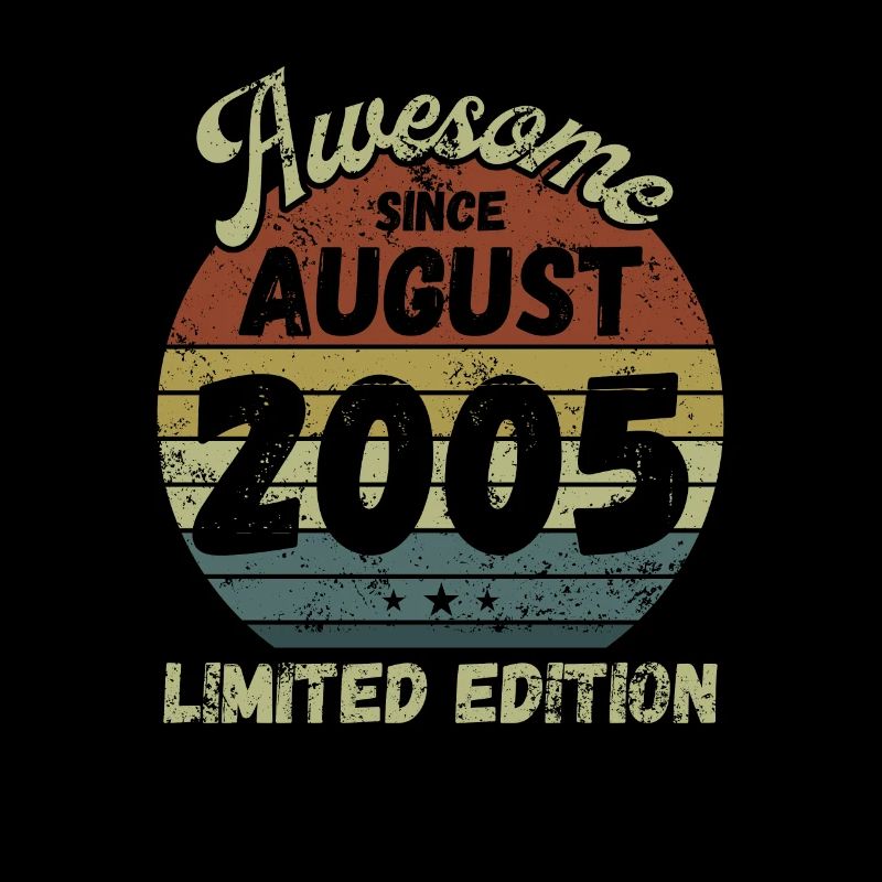 Awesome since August 2005 - Birthday