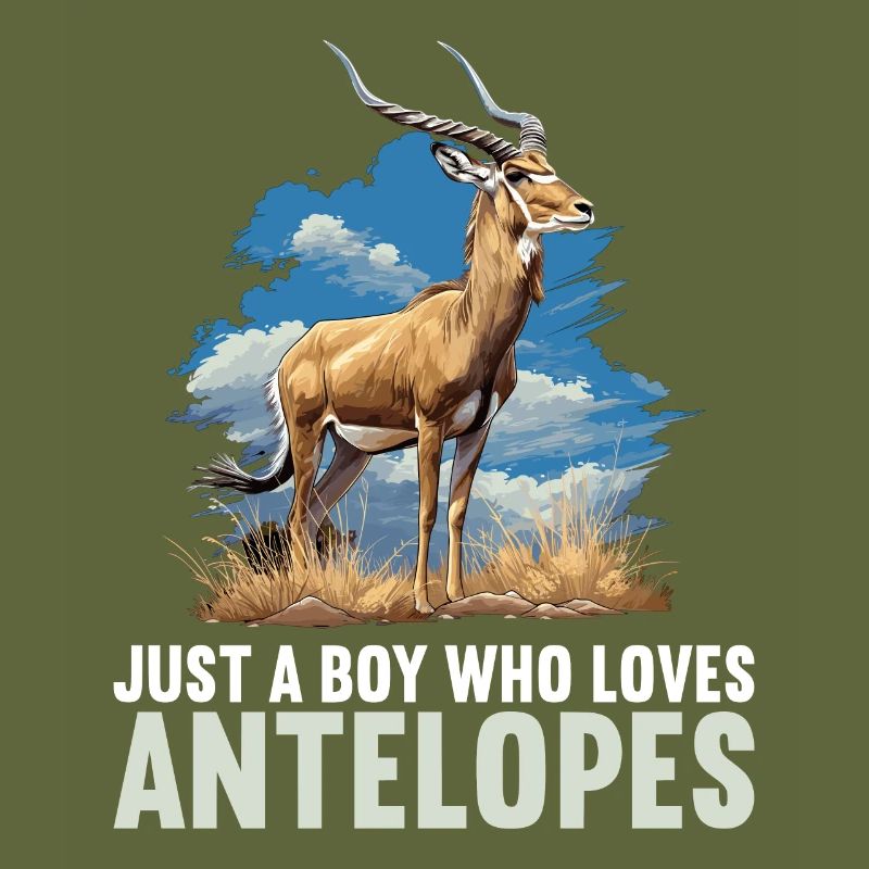 Antilope antilope antilope ouverte