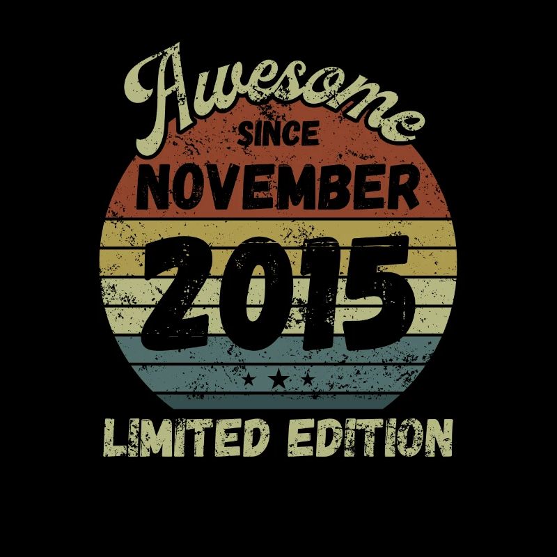 Awesome since November 2015 - Birthday