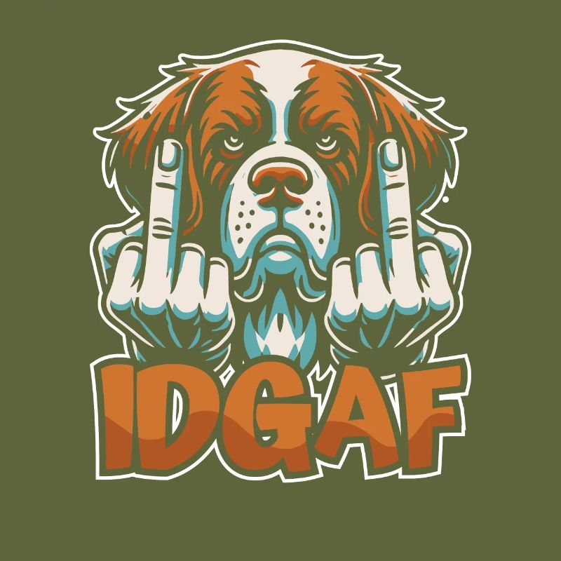 Saint Bernard Idgaf