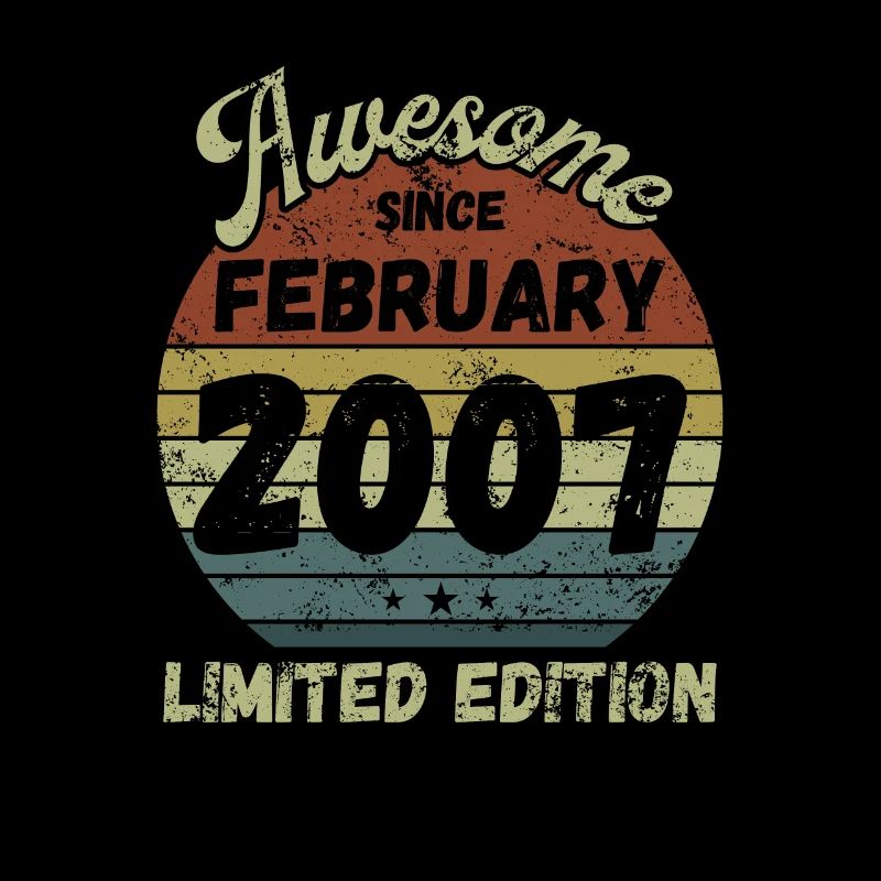Awesome since February 2007 - Birthday