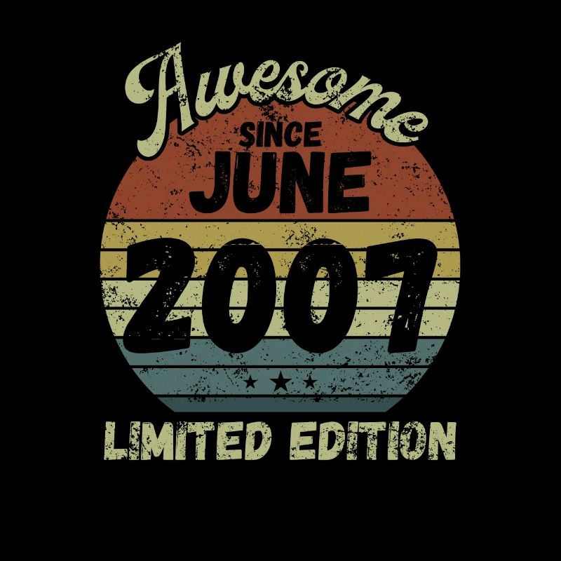 Awesome since June 2007 - Geburtstag