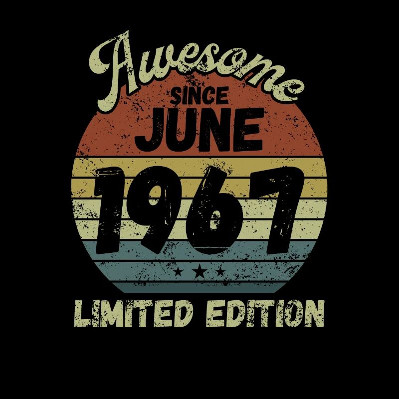 Awesome since June 1967 - Birthday