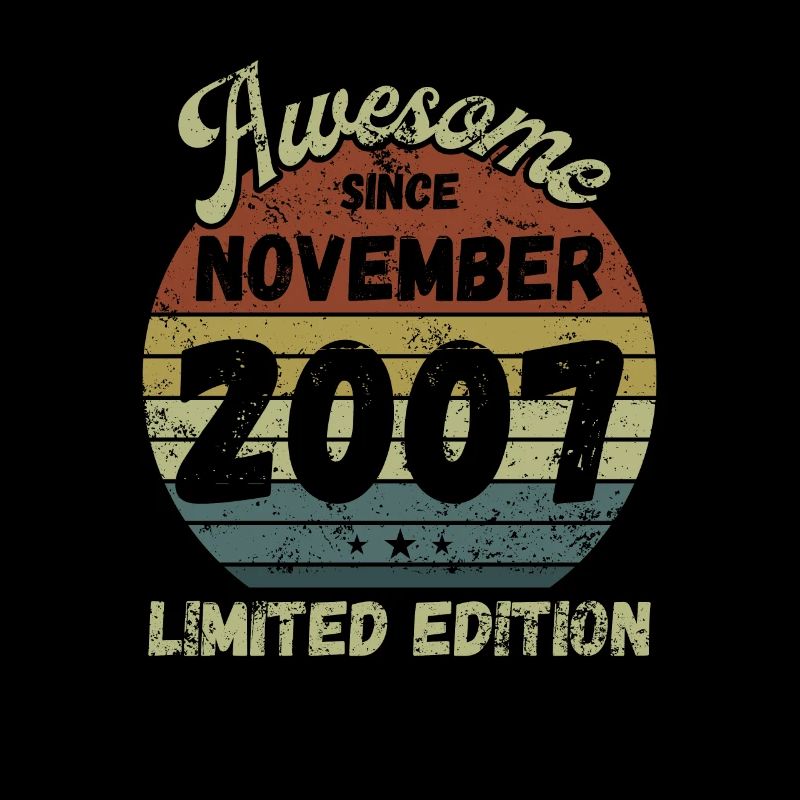 Awesome since November 2007 - Birthday